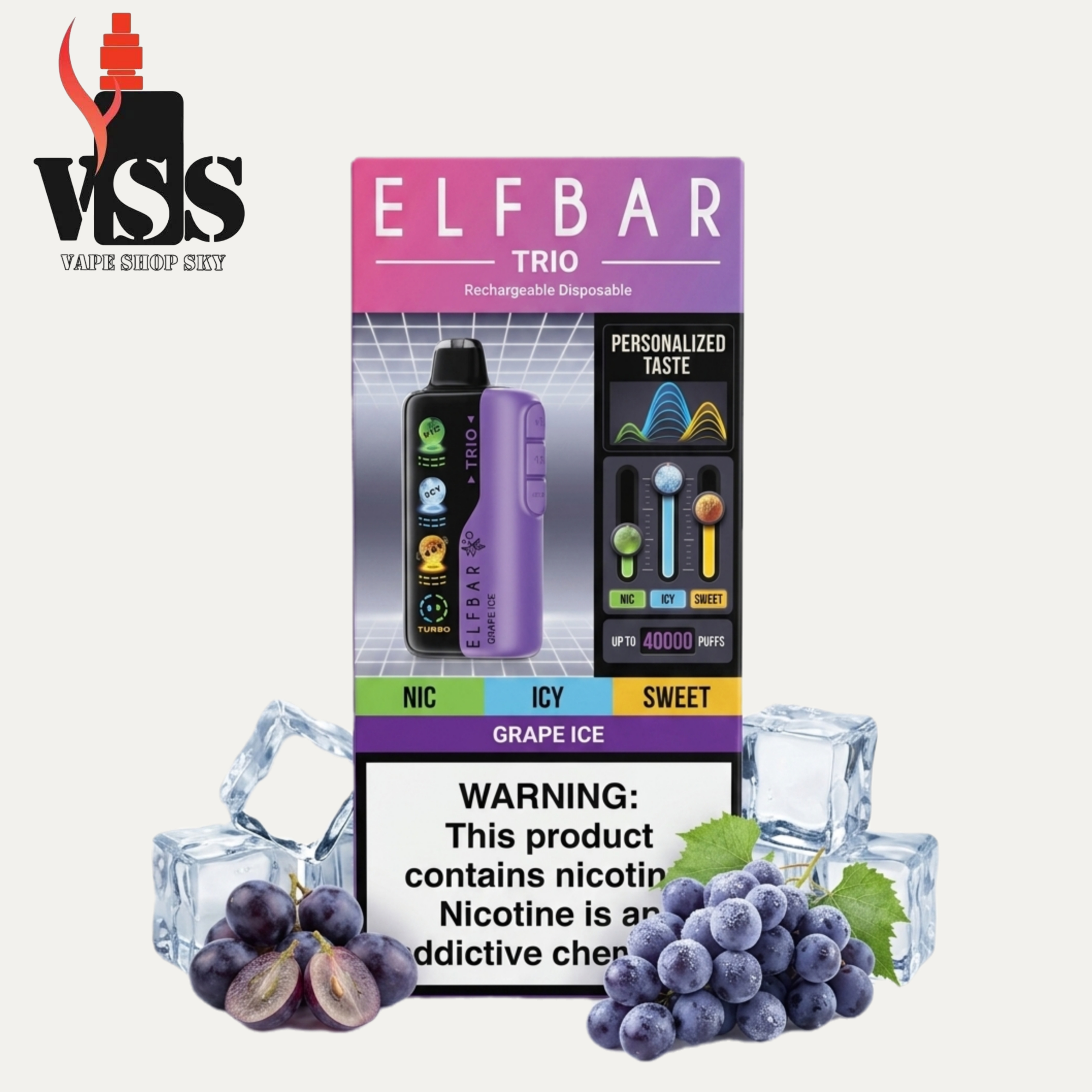 https://vapeshopsky.com/storage/photos/1/Products/ELFBAR TRIO Grape Ice 40k Puff.jpg